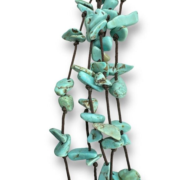 Premier Designs Howlite Jewelry Sets Necklace & Earrings - Picture 2 of 8